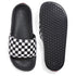 Vans La Costa Checkerboard Slide - On in Black/True White - Getoutside Shoes
