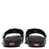 Vans La Costa Checkerboard Slide - On in Black/True White - Getoutside Shoes