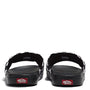 Vans La Costa Checkerboard Slide - On in Black/True White - Getoutside Shoes