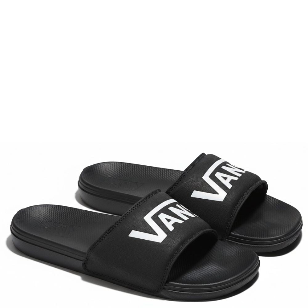 Vans La Costa Slide in Black - Getoutside Shoes