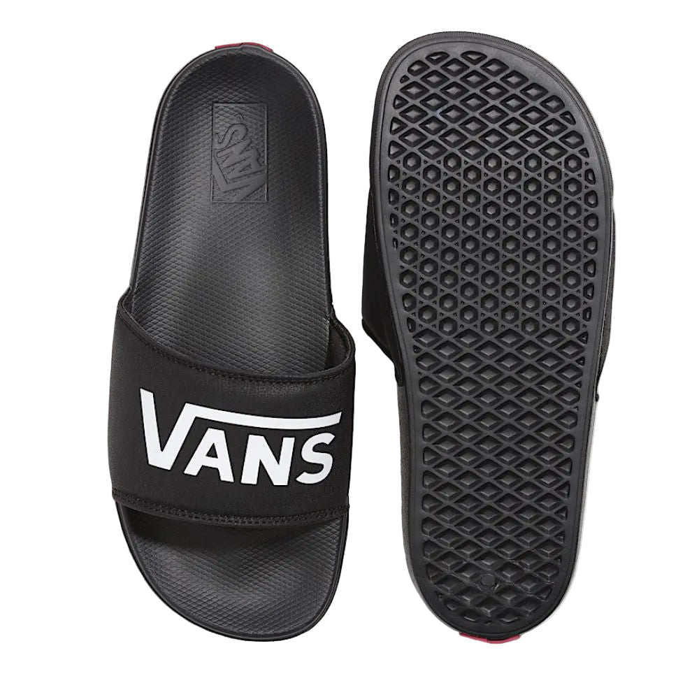 Vans La Costa Slide in Black - Getoutside Shoes