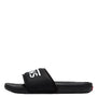 Vans La Costa Slide in Black - Getoutside Shoes
