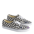 Vans Men's Authentic in Splatter Checkerboard Black - Getoutside Shoes