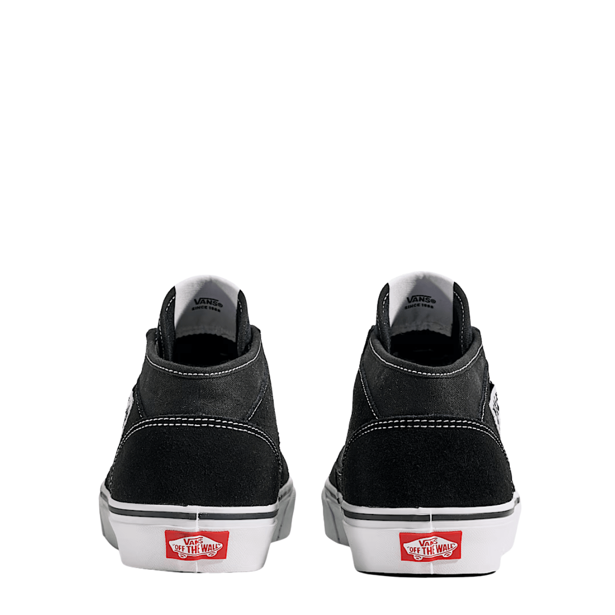 Vans Men's Half Cab Decon in Black/True White - Getoutside Shoes