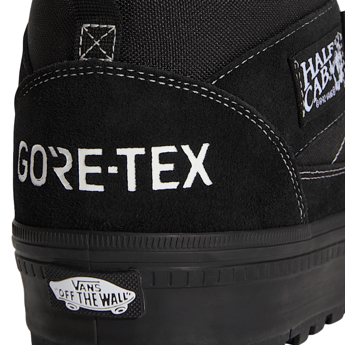 Vans Men's Half Cab GORE-TEX Insulated in Black/Black - Getoutside Shoes