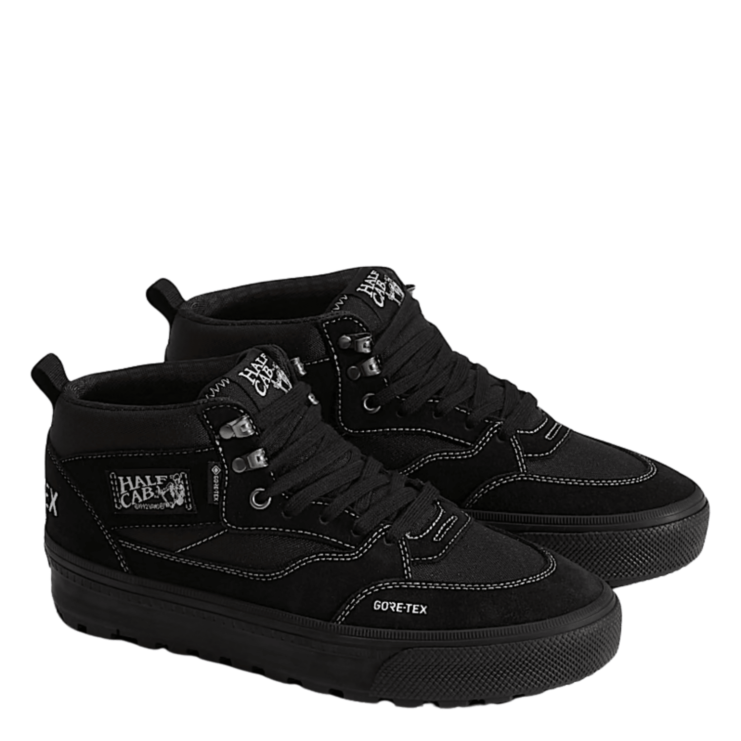 Vans Men's Half Cab GORE-TEX Insulated in Black/Black - Getoutside Shoes