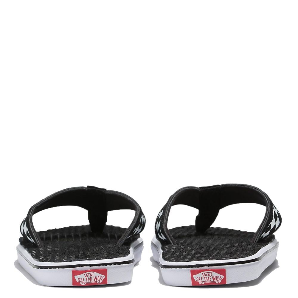 Vans Men's La Costa Checkerboard Lite Sandal in Black/White - Getoutside Shoes