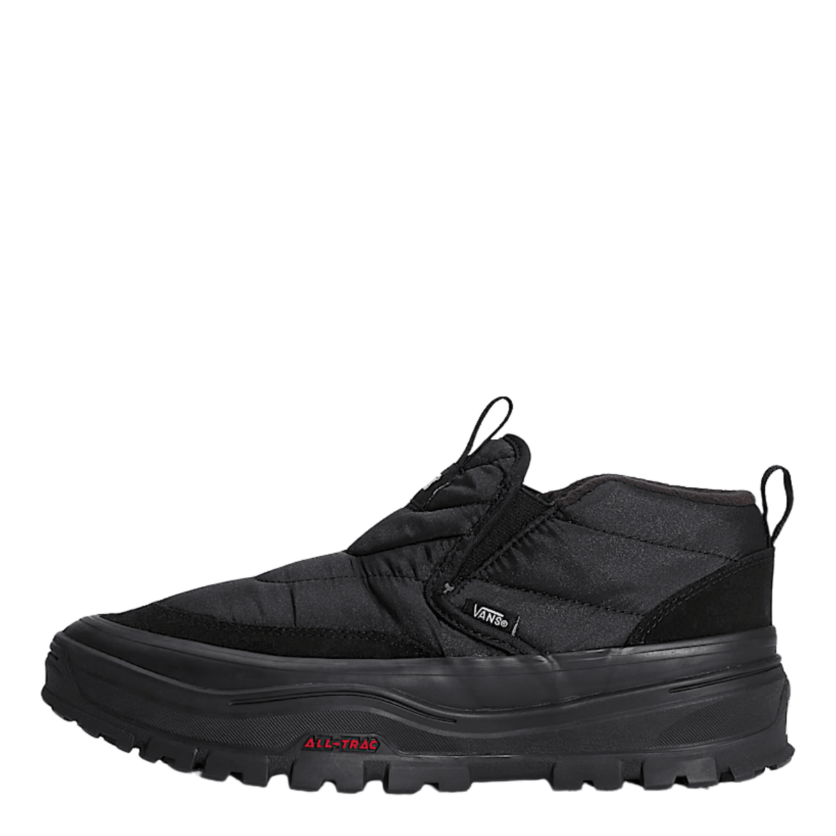 Vans Men's Mid-Slip Puff Shoe in Black/Black - Getoutside Shoes