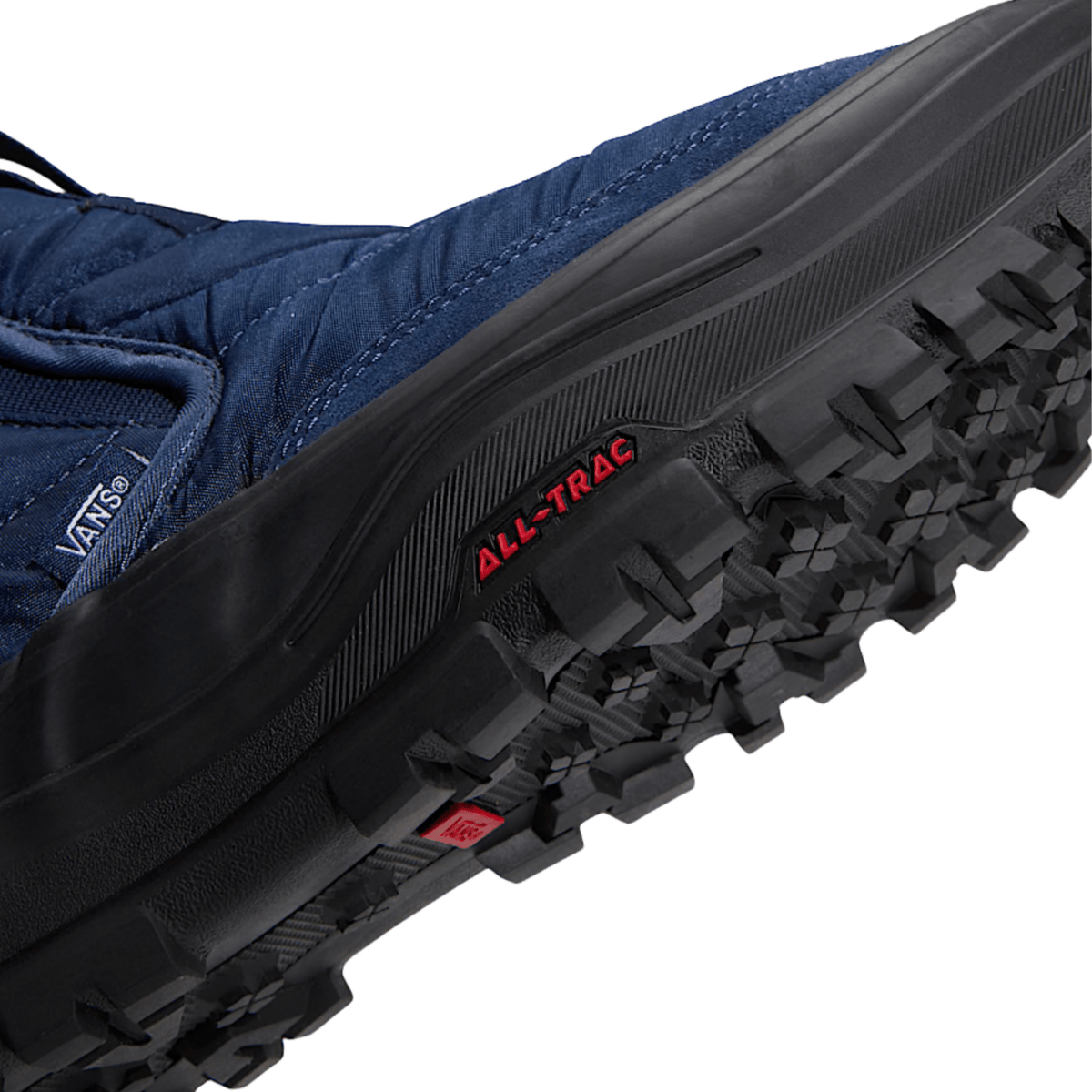 Vans Men's Mid-Slip Puff Shoe in True Navy - Getoutside Shoes
