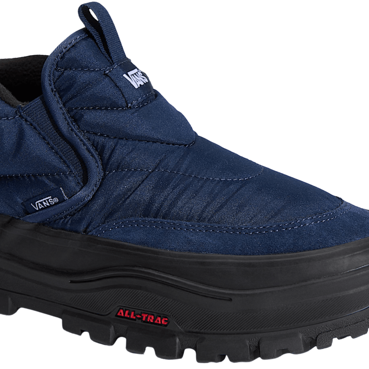 Vans Men's Mid-Slip Puff Shoe in True Navy - Getoutside Shoes
