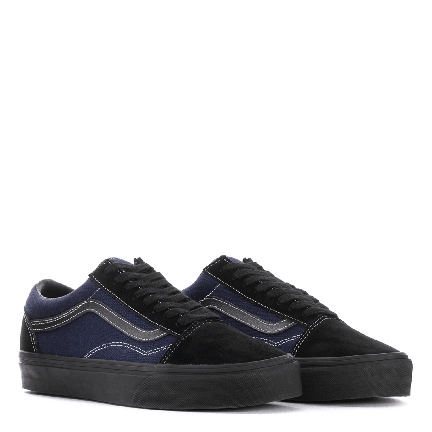 Vans Men's Old Skool in Shred Black/Navy - Getoutside Shoes