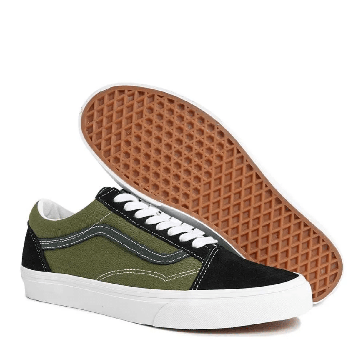 Vans Men's Old Skool in Side Stripe Multi - Getoutside Shoes