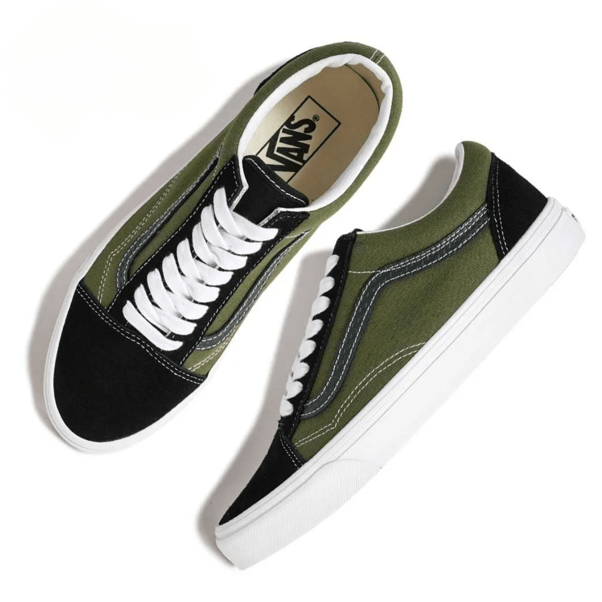 Vans Men's Old Skool in Side Stripe Multi - Getoutside Shoes