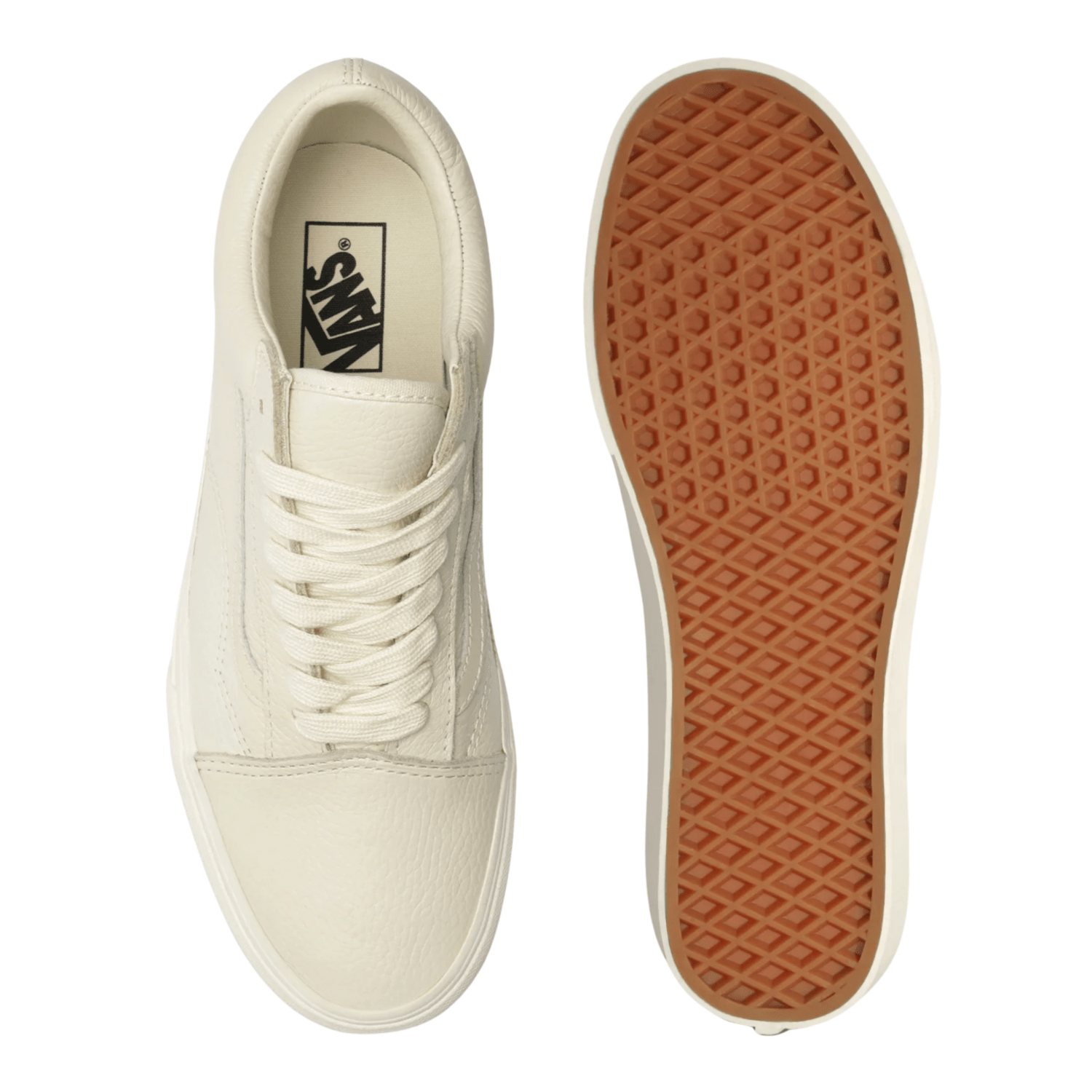 Vans Men's Old Skool Leather in Turtledove - Getoutside Shoes