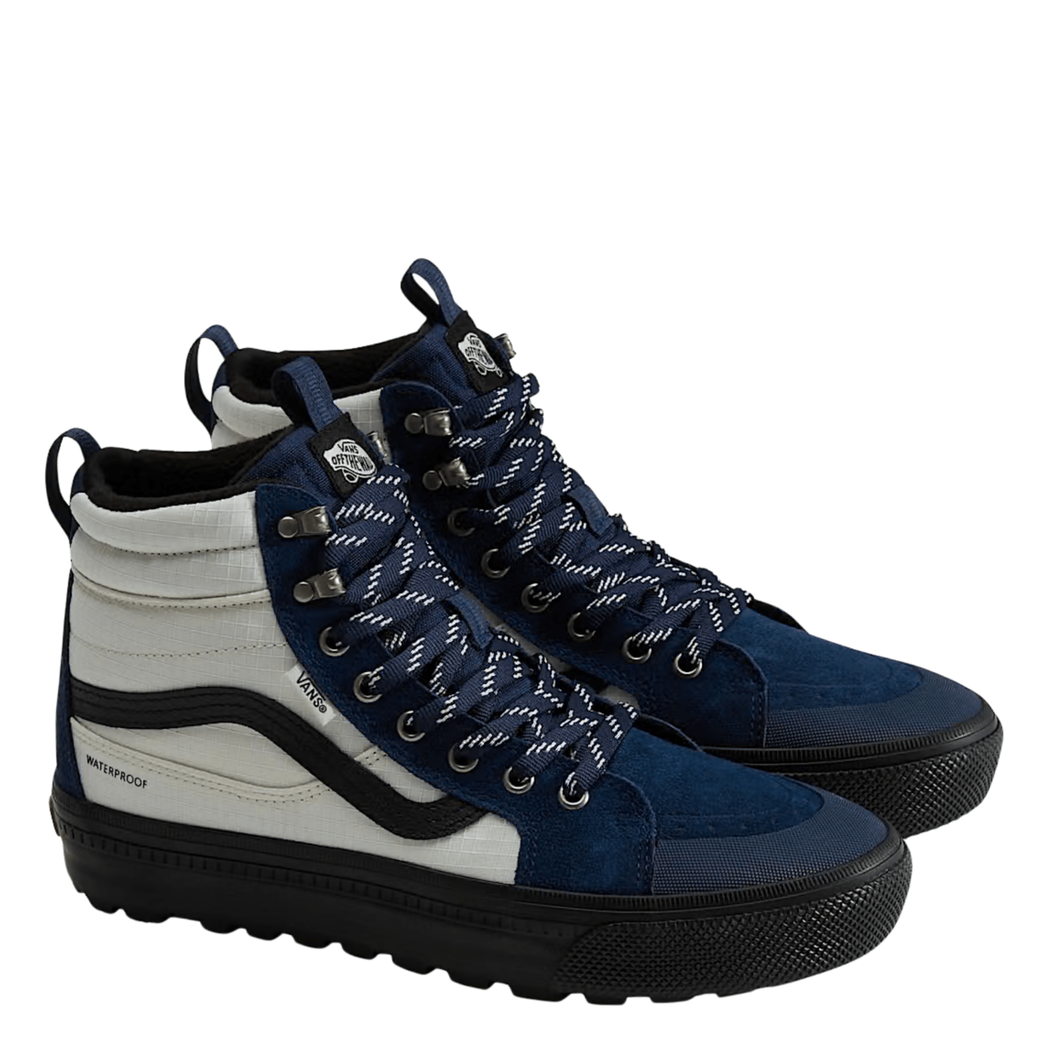 Vans Men's Sk8-Hi Waterproof Insulated in Blue - Getoutside Shoes