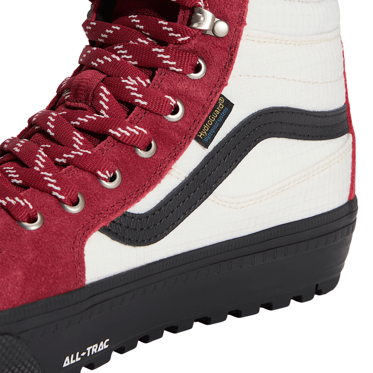 Vans Men's Sk8-Hi Waterproof Insulated in Burgundy - Getoutside Shoes