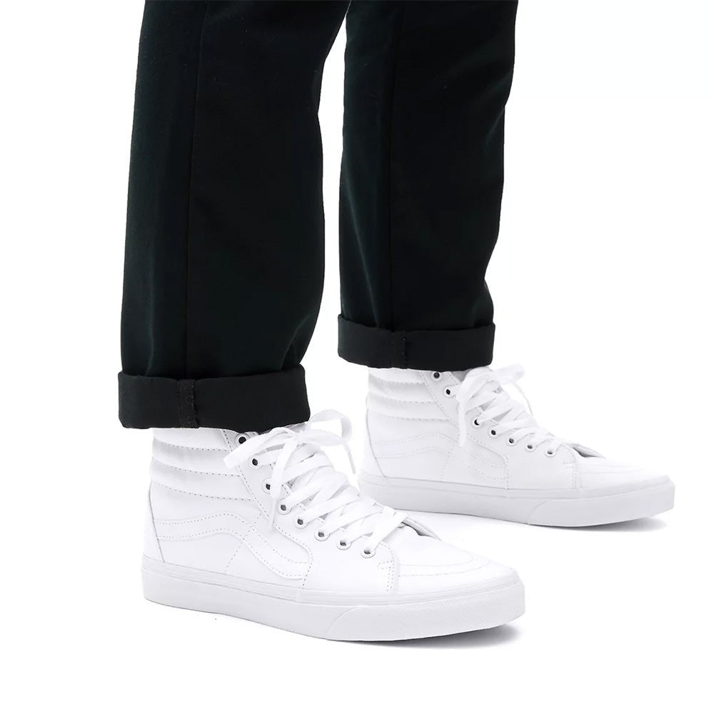 Vans SK8-Hi in True White - Getoutside Shoes