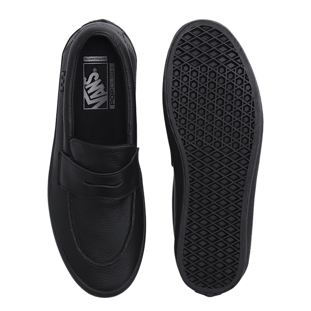 Vans Skate Loafer in Black - Getoutside Shoes