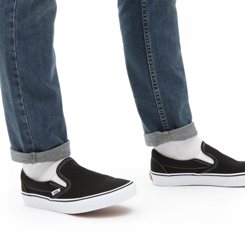 Vans Slip-On in Black - Getoutside Shoes