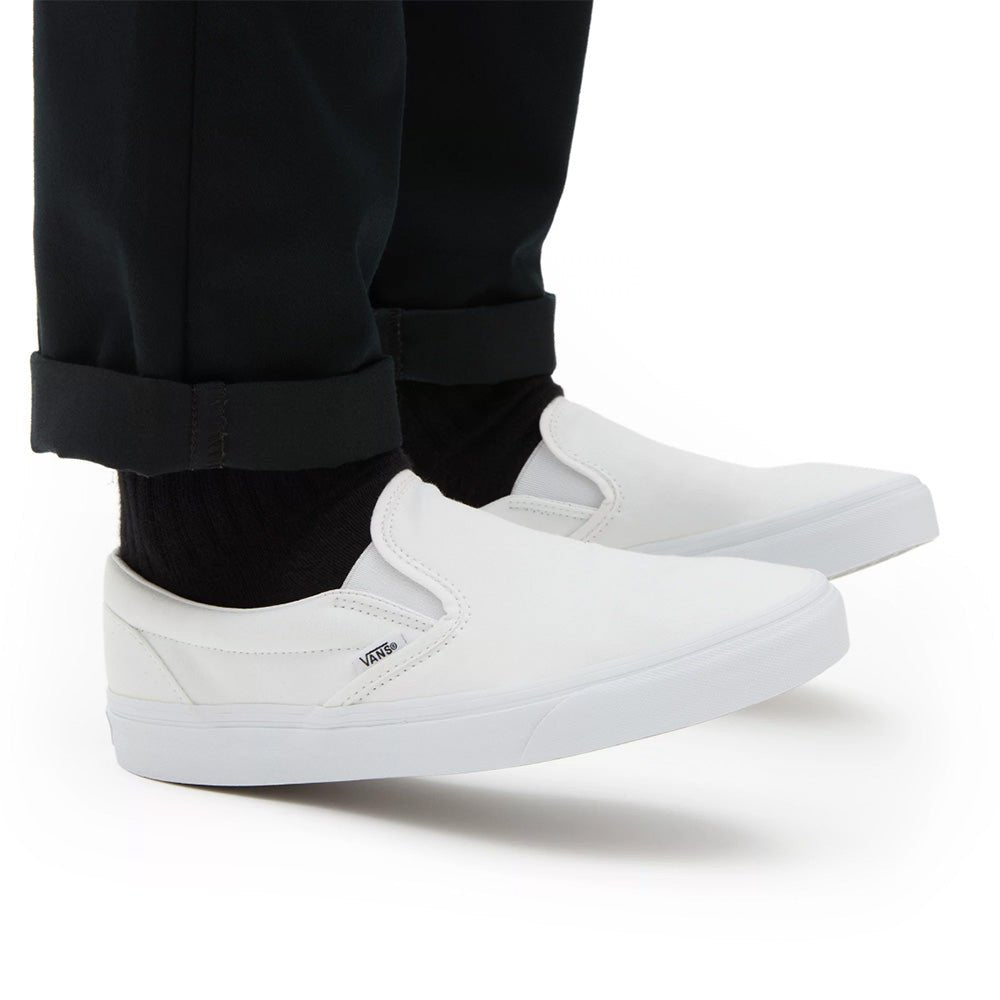Vans Slip-On in True White - Getoutside Shoes