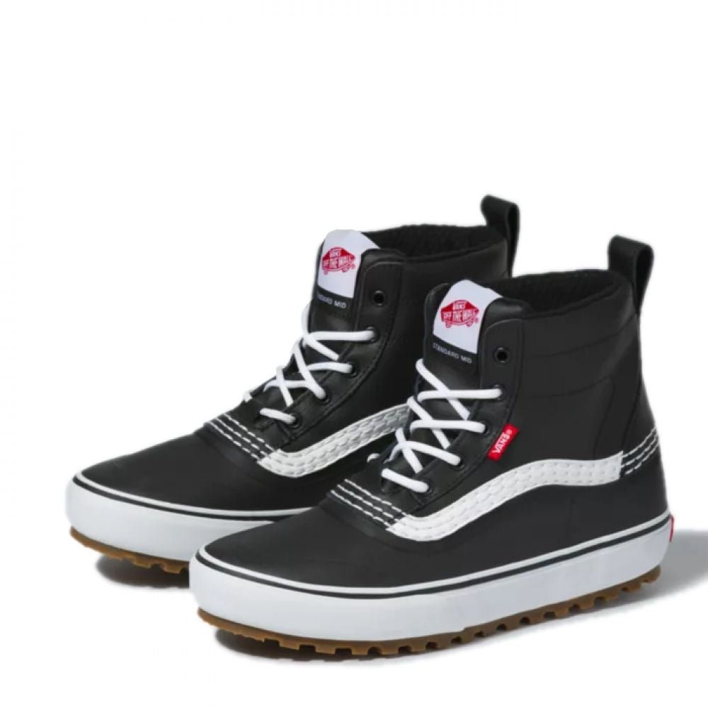 Vans Standard Mid MTE Boot in Black/White - Getoutside Shoes