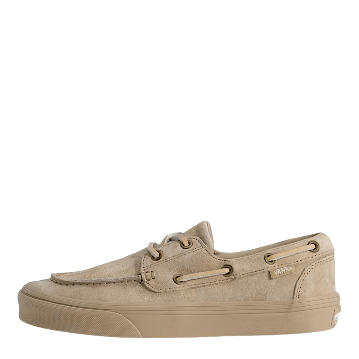 Vans Women's 2-Eyelet Boat Shoe in Incense Beige - Getoutside Shoes