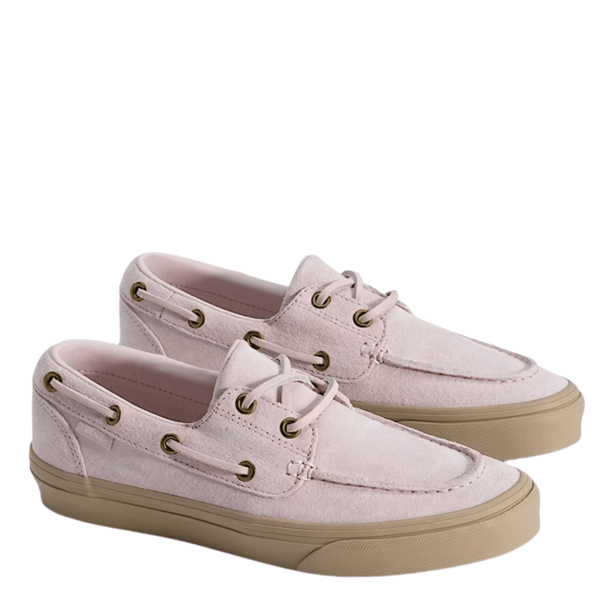 Vans Women's 2-Eyelet Boat Shoe in Pale Petal Pink - Getoutside Shoes