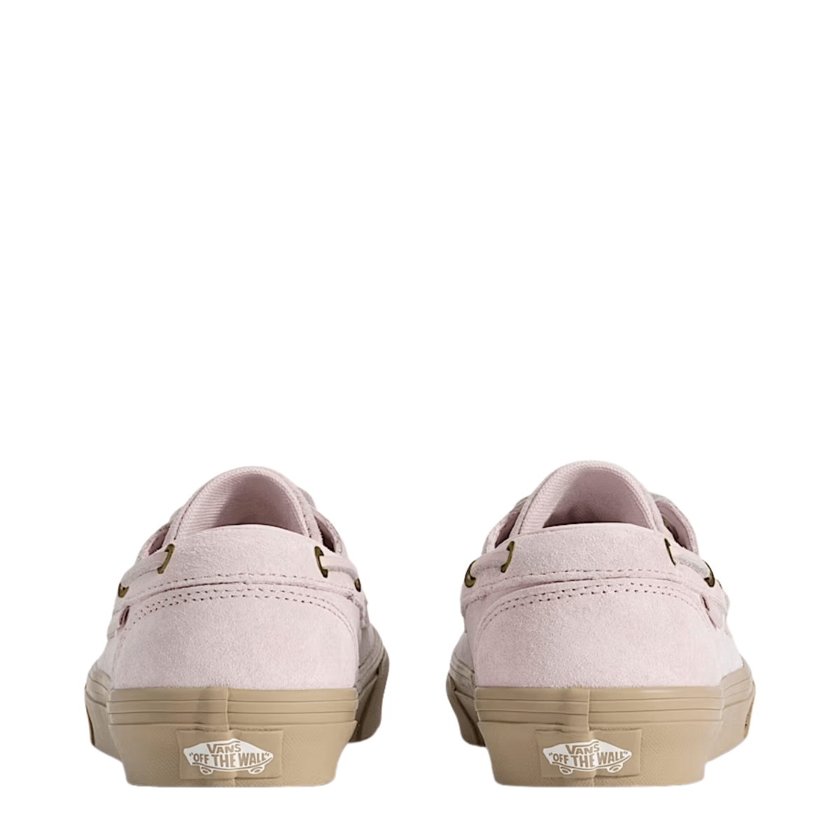Vans Women's 2-Eyelet Boat Shoe in Pale Petal Pink - Getoutside Shoes
