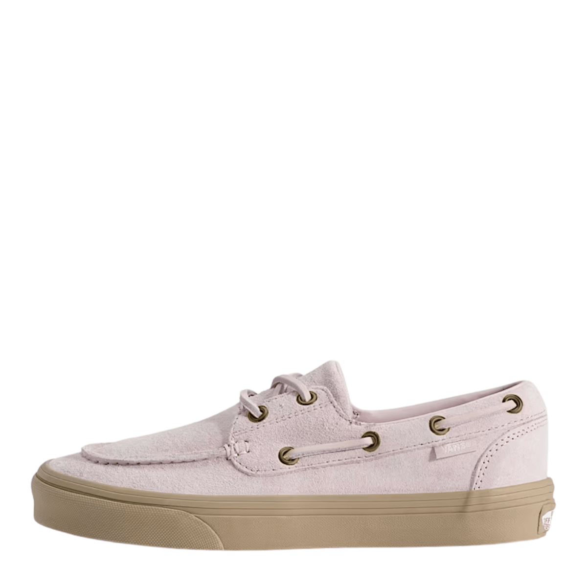 Vans Women's 2-Eyelet Boat Shoe in Pale Petal Pink - Getoutside Shoes