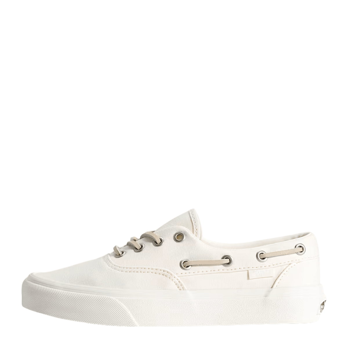 Vans Women's Authentic Boat Shoe in Marshmallow - Getoutside Shoes