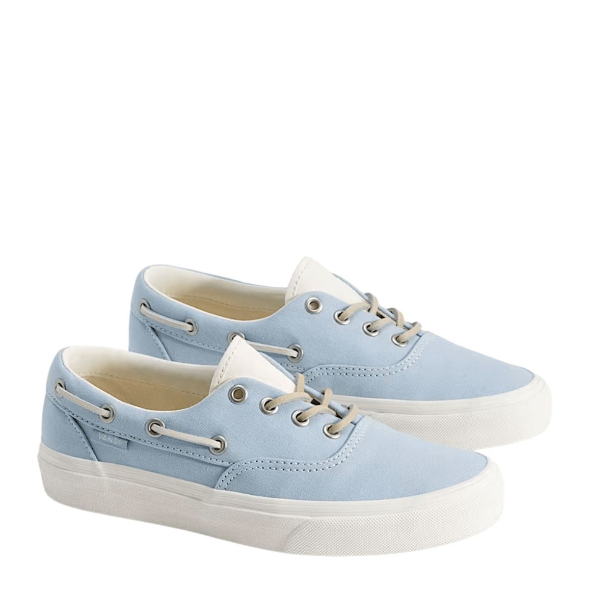 Vans Women's Authentic Boat Shoe in Soft Slate Blue - Getoutside Shoes