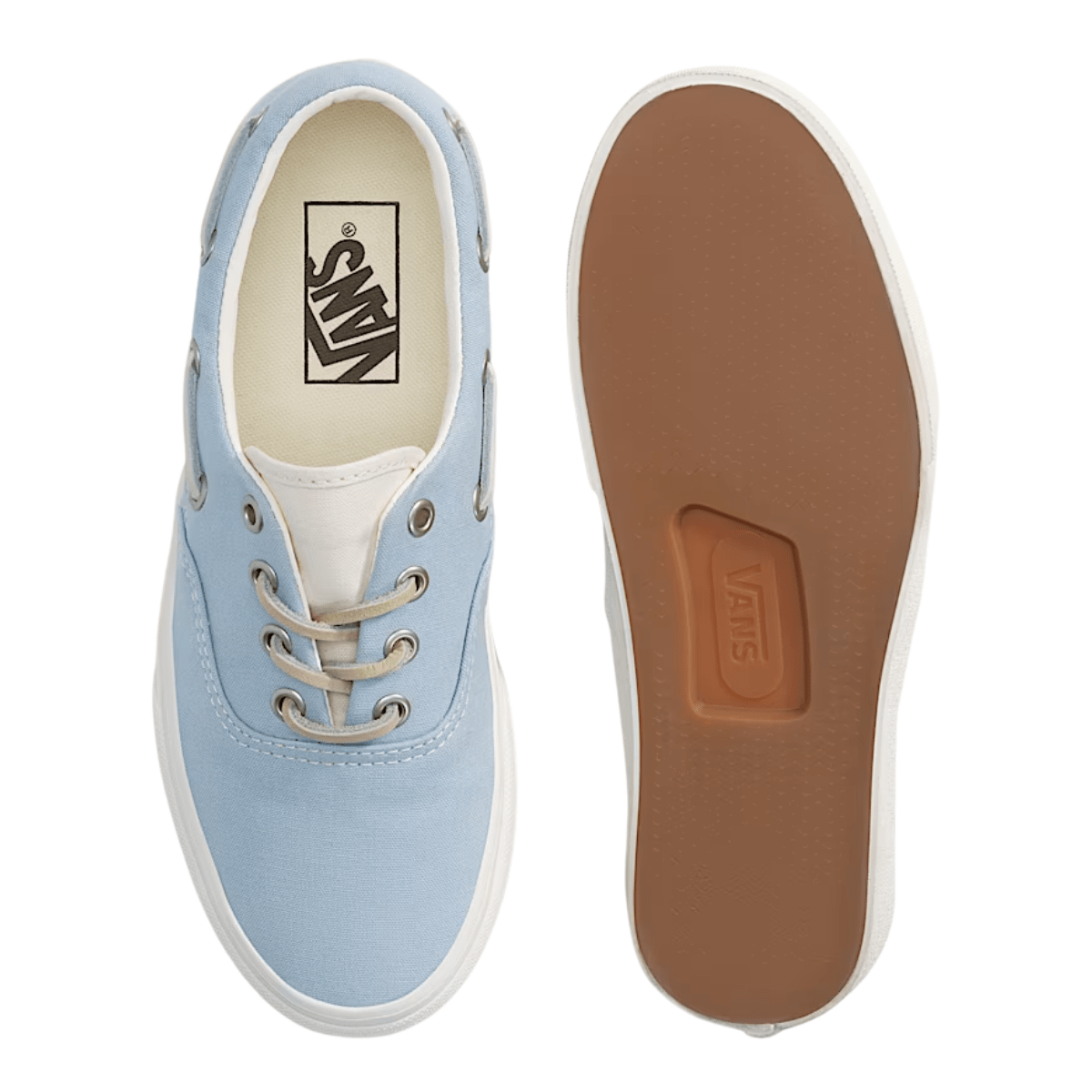 Vans Women's Authentic Boat Shoe in Soft Slate Blue - Getoutside Shoes