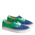 Vans Women's Authentic in Blue/Green - Getoutside Shoes
