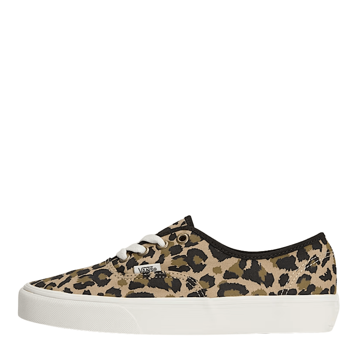 Vans Women's Authentic in Leopard Black/Incense Tan - Getoutside Shoes
