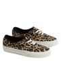 Vans Women's Authentic in Leopard Black/Incense Tan - Getoutside Shoes