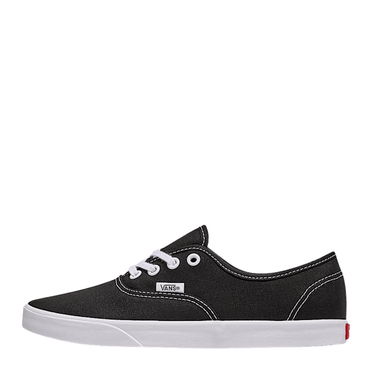 Vans Women's Authentic Lowpro in Black/White - Getoutside Shoes