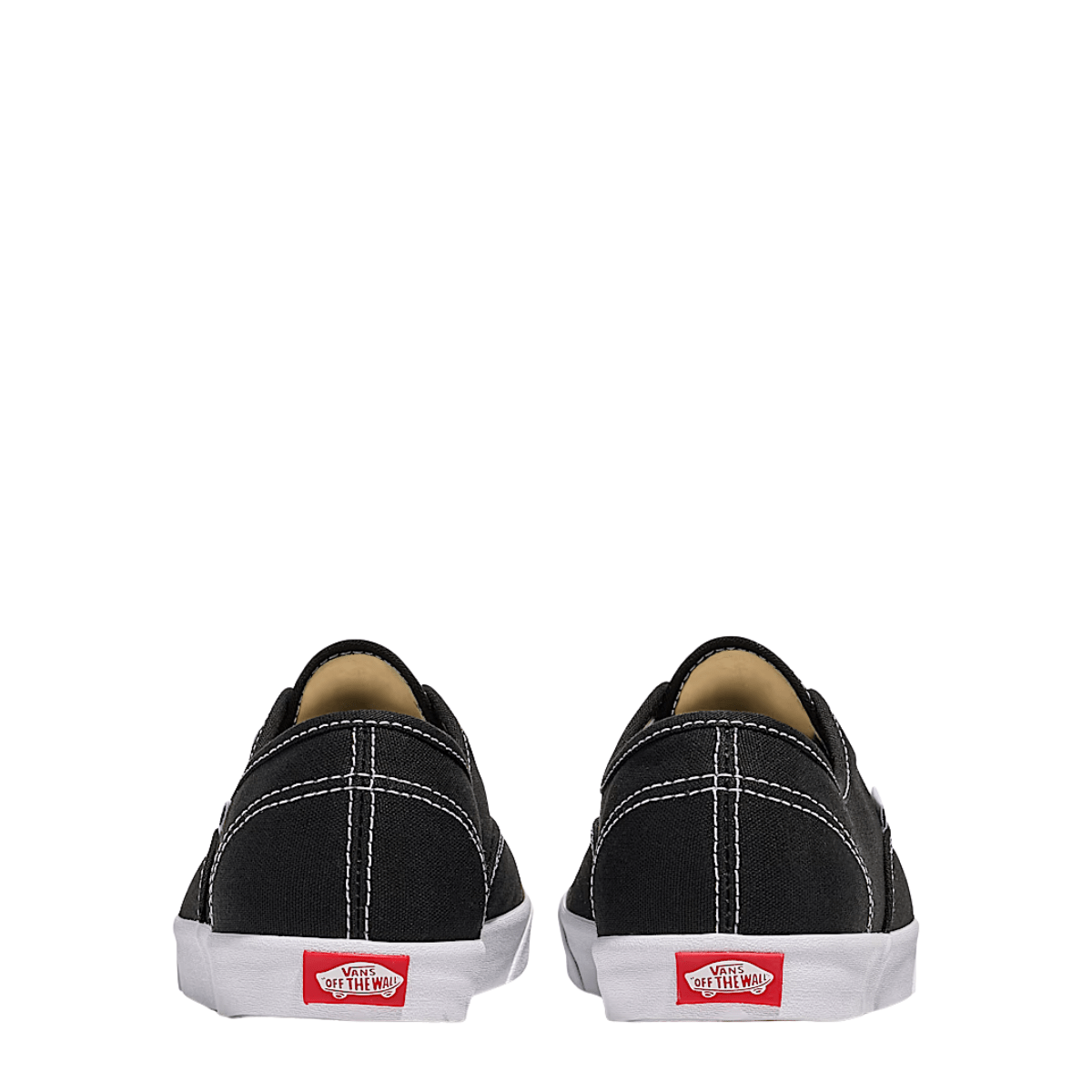 Vans Women's Authentic Lowpro in Black/White - Getoutside Shoes