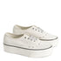 Vans Women's Authentic Platform in Marshmallow White - Getoutside Shoes