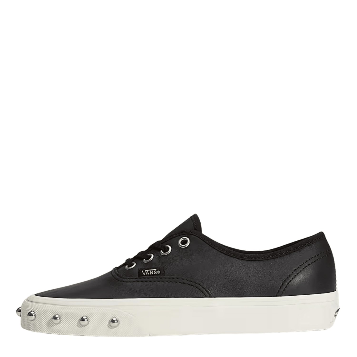 Vans Women's Authentic Studs in Black Leather - Getoutside Shoes