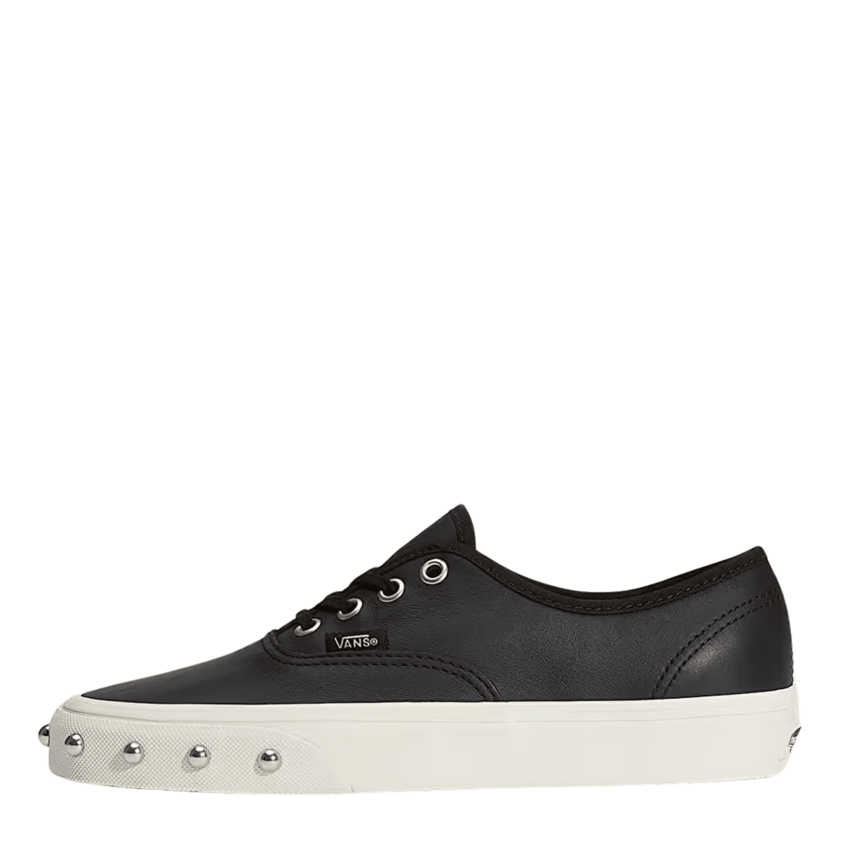 Vans Women's Authentic Studs in Black Leather - Getoutside Shoes