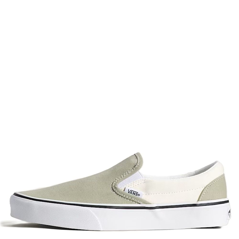 Vans Women's Classic Slip - On in Sage Green - Getoutside Shoes
