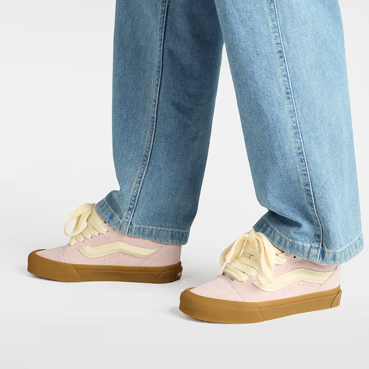 Vans Women's Knu Skool in Pink - Getoutside Shoes