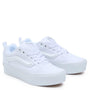 Vans Women's Knu Stack in True White - Getoutside Shoes