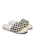 Vans Women's La Costa Checkerboard Slide - On in White/Black - Getoutside Shoes