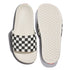 Vans Women's La Costa Checkerboard Slide - On in White/Black - Getoutside Shoes