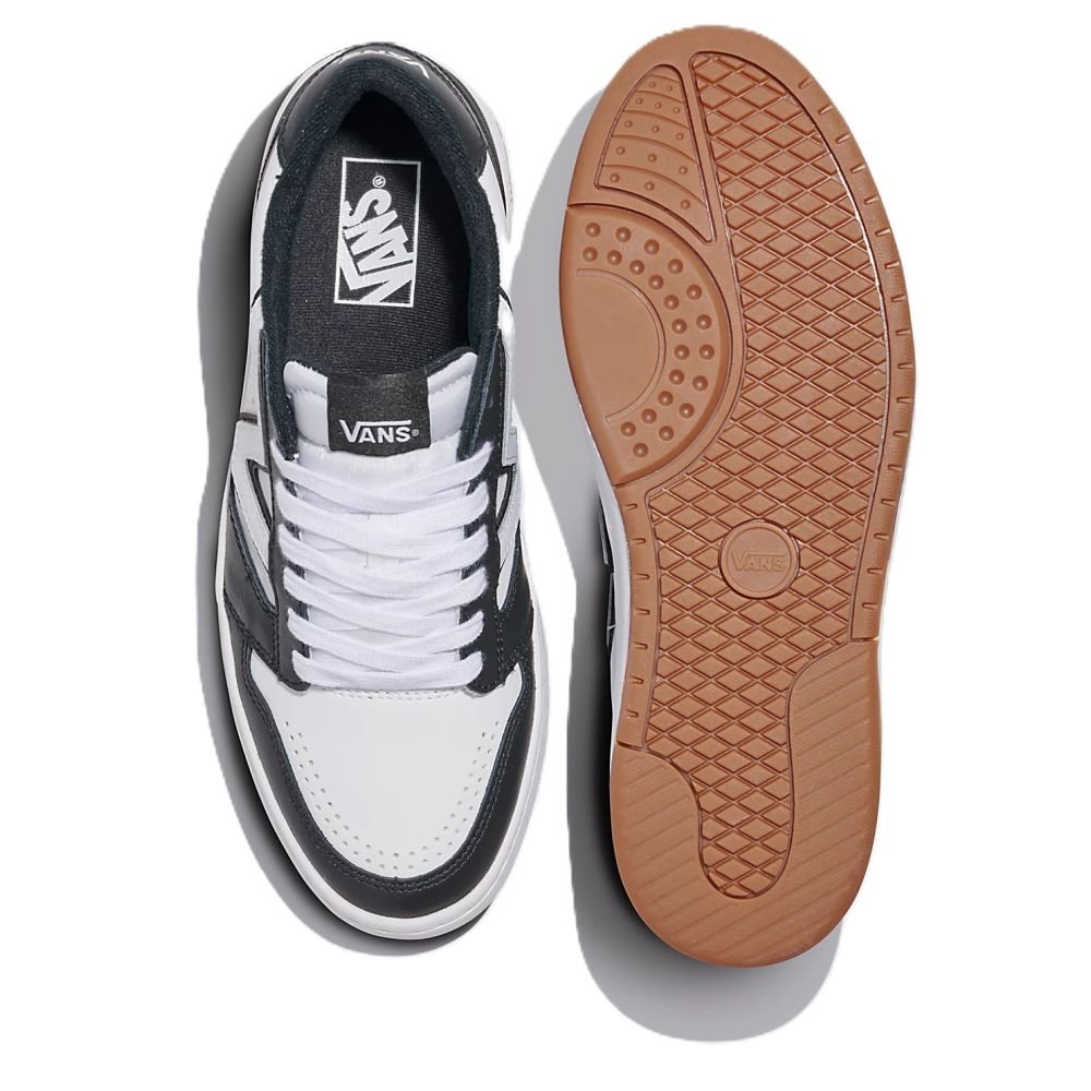 Vans Women's Lowland 2.0 in White/Black - Getoutside Shoes