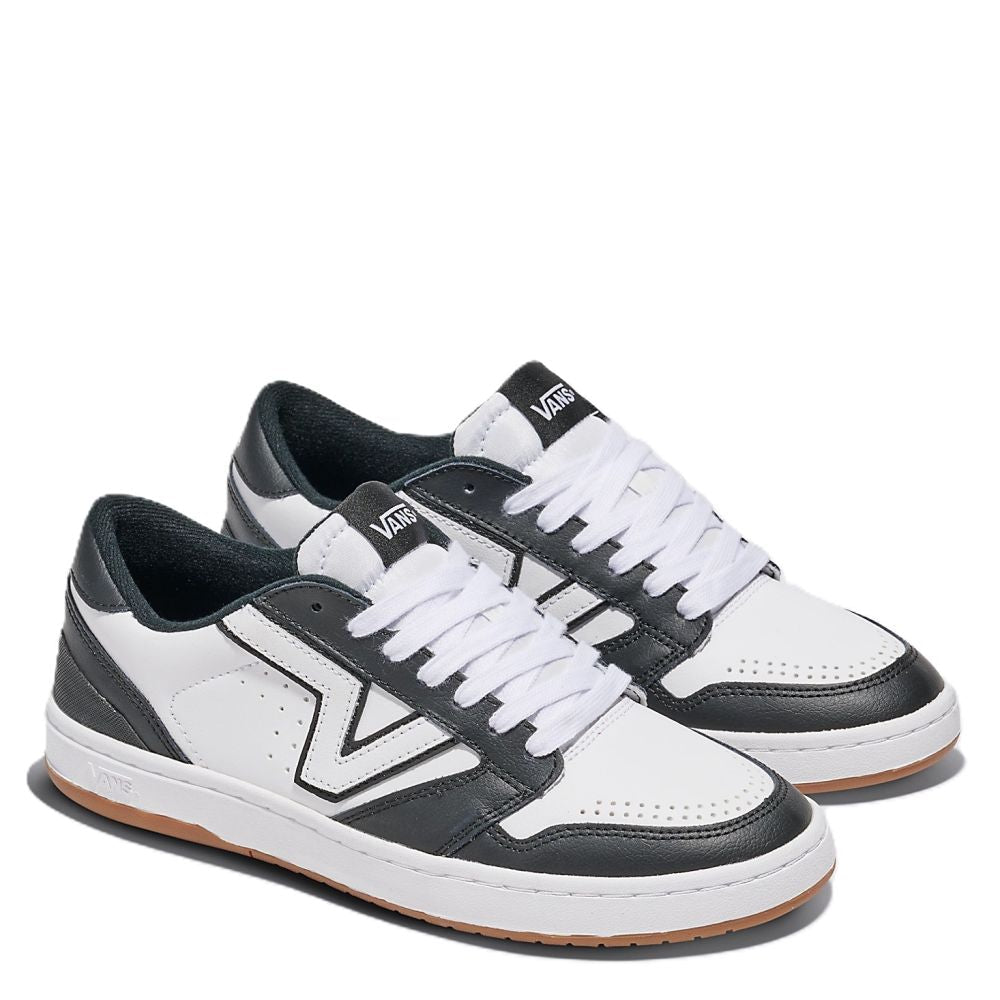 Vans Women's Lowland 2.0 in White/Black - Getoutside Shoes