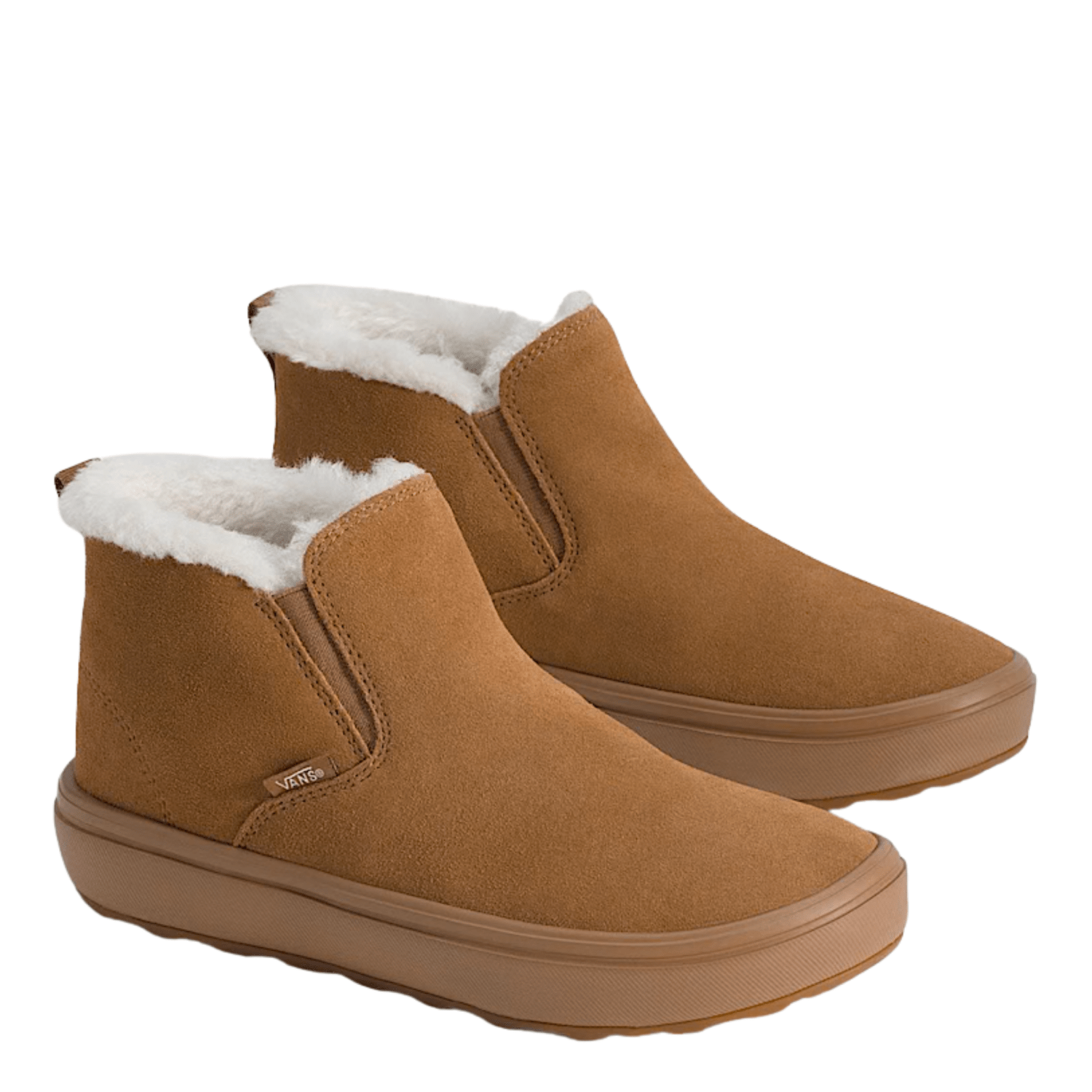 Vans Women's Mid-Slip Platform Light Shoe in Chipmunk Brown - Getoutside Shoes