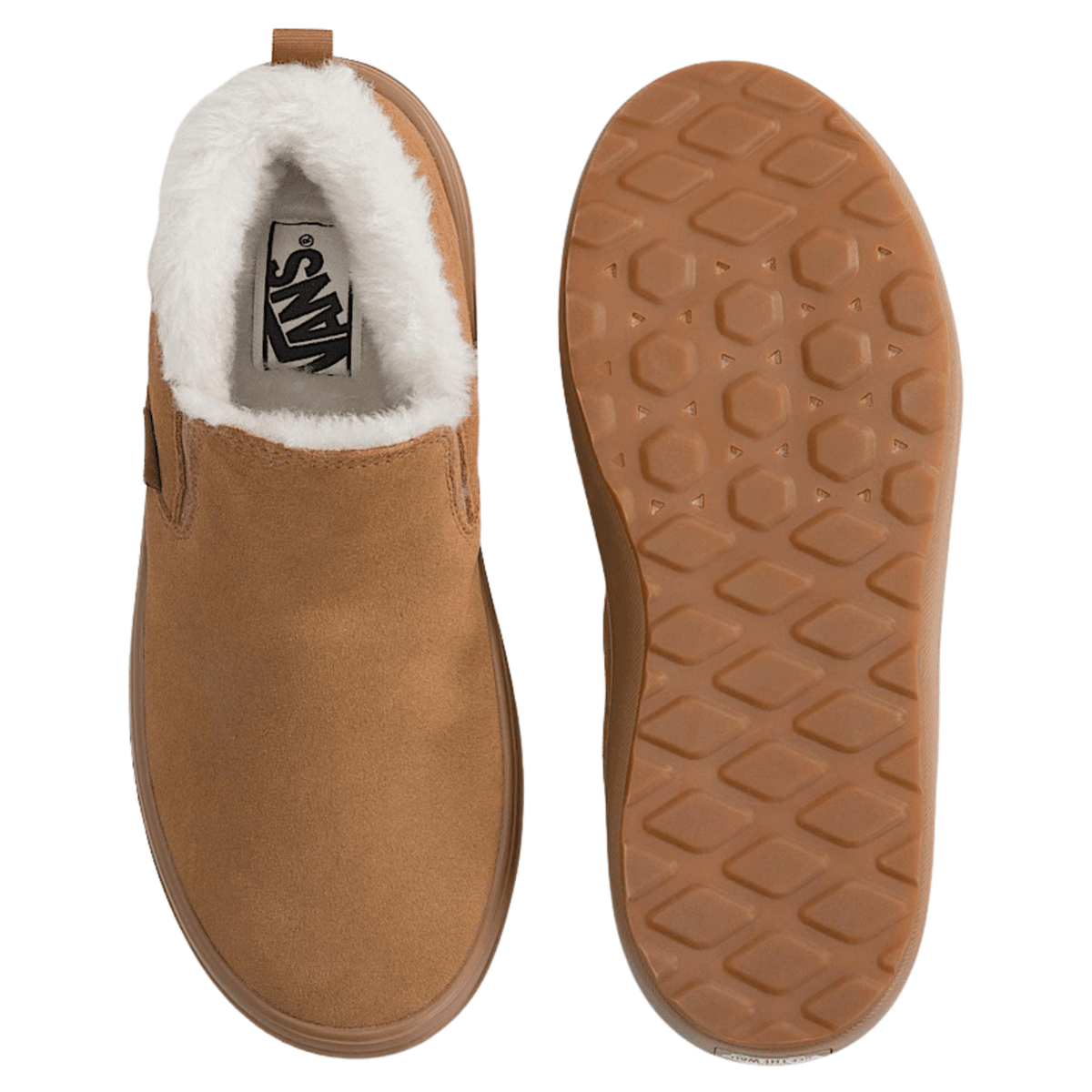 Vans Women's Mid-Slip Platform Light Shoe in Chipmunk Brown - Getoutside Shoes