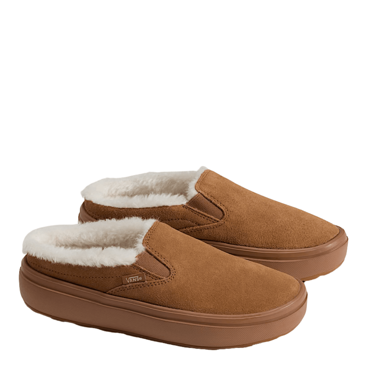 Vans Women's Mule Platform Light in Chipmunk Brown - Getoutside Shoes